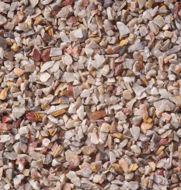 Mramorový štrk Arabescato 3-6mm, pre kamenny koberec